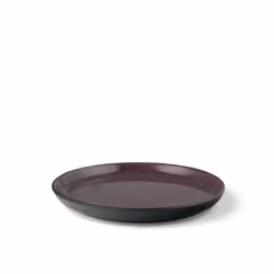 BITZ 821406 assiette Assiette de dîner Rond Grès Noir, Lilas 1 pièce(s)