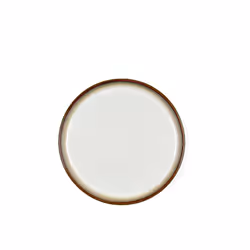 BITZ 821408, Assiette de service, Grès, Crème, Gris, Rond, 21 cm, 20 mm