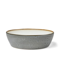 BITZ 821413 bol Bol de soupe Rond Grès Crème, Gris 1 pièce(s)