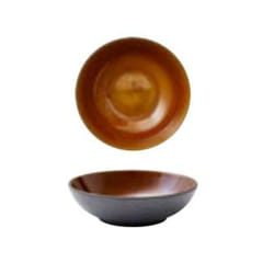BITZ 821422 bol Saladier Rond Grès Ambre, Noir