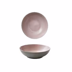 BITZ 821425, Saladier, Rond, Grès, Gris, Rose, 24 cm, 60 mm