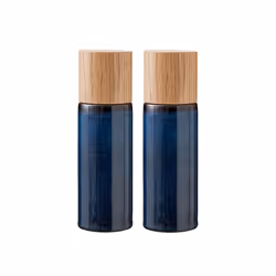 BITZ 821503, Moulin à poivre et salière, Bleu, Bois, Vitrocéramique, 50 mm, 50 mm, 167 mm