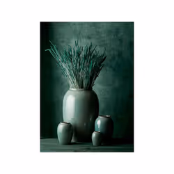 BITZ 872911 vase Vase oval Grès Vert