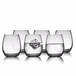Lyngby Glas Lyngby Trinkglas Juvel 39 cl 6 Stk., Transparent, Verre, 6 pièce(s), Rond, 390 ml, 100 mm