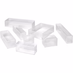raaco Insert 55 A7-2 Polypropylène (PP) Transparent