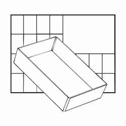 Raaco - A6 1 Boite de rangement 47x109x157 mm