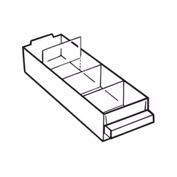 250-1 Accessoires • Tiroir de remplacement pour le magazine de tiroir • Division de tiroir pour le type 250-3 par des inserts ...