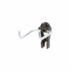 RAACO PORTE-PINCE CLIP 5-17, POUR PANNEAU MURAL PERFORÉ & ORGANISATION DU GARAGE - CAPACITÉ 5 KG - LOT DE 3 EN ACIER & POLYAC ...