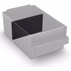 raaco ESD 150-02, Ensemble de diviseurs, Noir, Polypropylène (PP), Drawer 150-02, 87 mm, 1,8 mm