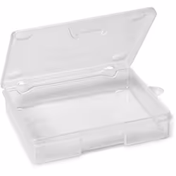 raaco Pocketbox, Boîte pour petites pièces, Polypropylène (PP), Transparent, 0,5 kg, 119 mm, 95 mm