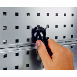 raaco 120982 étagère pour outils de travail Support/rack rigide perforé de support d'outils