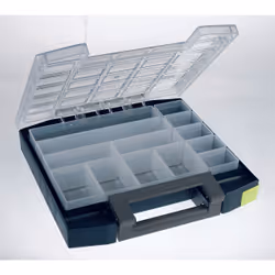 raaco Boxxser 55 5x5-13, Polycarbonate, 942 g, Bleu