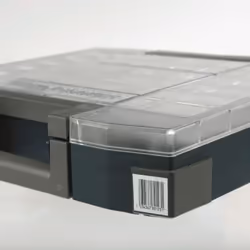raaco Boxxser 80 5x10-14 étui pour équipements Bleu - Vue supplémentaire 5