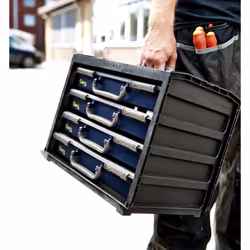 raaco Assorter 55 4x8-0 étui pour équipements Bleu - Vue supplémentaire 3