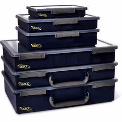 raaco Assorter 55 4x8-0 étui pour équipements Bleu - Vue supplémentaire 4