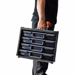 raaco HandyBox 55 étui pour équipements Noir