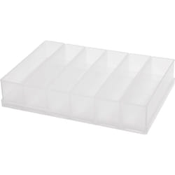 Raaco - Insert de coffret de rangement (l x l x h) 238 x 168 x 47 mm Nombre de compartiments: 6 Contenu 1 pc(s)