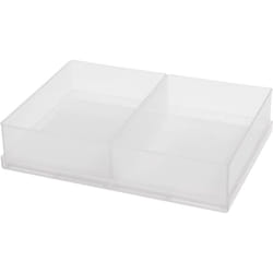 Raaco - Insert de coffret de rangement (l x l x h) 220 x 160 x 47 mm Nombre de compartiments: 2 Contenu 1 pc(s)