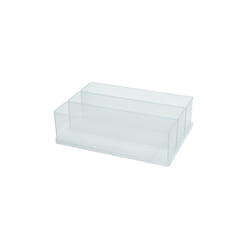 136525 80 3XBA8-3 godet avec plateau, transparent - Raaco