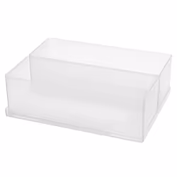 raaco Insert 80 2xBA7-2, Plateau, raaco, Assorter 80, Boxxser 80, CarryLite 80, 1 pièce(s), Transparent, 220 mm