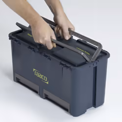 raaco Compact 37 Bleu Polypropylène (PP)