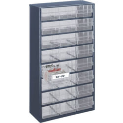 1224-02 Armoire à tiroirs (l x l x h) 306 x 150 x 552 mm Nombre de compartiments: 24 Contenu 1 pc(s) - Raaco
