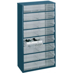 Magasin a tiroir Typ 1216-04 bleu