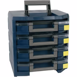 cadre de transport pratique en polypropylène stable pour le stockage mobile de petites pièces avec poignée de transport ergon ...