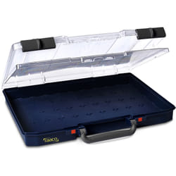 raaco CarryLite 55 5x10-0/DL Bleu Polycarbonate (PC), Polypropylène (PP)