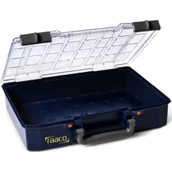 raaco CarryLite 80 4x8-0 Bleu Polycarbonate (PC), Polypropylène (PP)