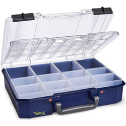 raaco CarryLite 80 4x8-12/DLU Bleu Polycarbonate (PC), Polypropylène (PP)