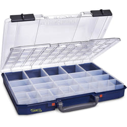 raaco CarryLite 55 5x10-25/DLU Bleu Polycarbonate (PC), Polypropylène (PP)