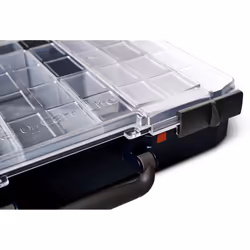 raaco CarryLite 80 5x10-20/DLU Bleu Polycarbonate (PC), Polypropylène (PP)