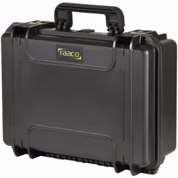 raaco FlightCase 4, Noir, Polypropylène (PP), Résistant aux produits chimiques, Résistant au froid, Résistant à la poussière, ...