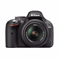 Nikon D5200 + AF-S DX NIKKOR 18-55mm, 24,1 MP, 6000 x 4000 pixels, CMOS, 3x, Full HD, Noir