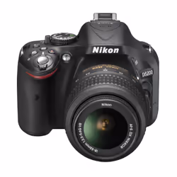 Nikon D5200 + AF-S DX NIKKOR 18-55mm Kit d'appareil-photo SLR 24,1 MP CMOS 6000 x 4000 pixels Noir