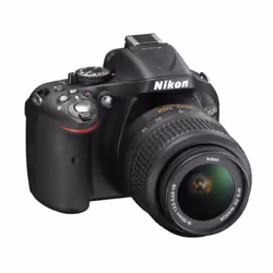 Nikon D5200 + AF-S DX NIKKOR 18-55mm Kit d'appareil-photo SLR 24,1 MP CMOS 6000 x 4000 pixels Noir
