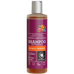 Urtekram Nordic Berries, 250 ml, Shampoing, Non-professionnel, Femmes, Bouteille, Danemark
