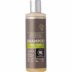 Urtekram Tea Tree Shampoo, 250 ml, Shampoing, Non-professionnel, Femmes, Cheveux normaux, Hydratant