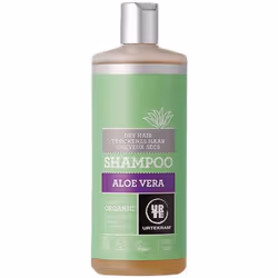 Urtekram Aloe Vera Shampoo, 500 ml, Shampoing, Non-professionnel, Femmes, Cheveux secs, Bouteille