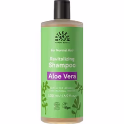 Urtekram Aloe Vera Shampoo, 500 ml, Shampoing, Non-professionnel, Femmes, Cheveux normaux, Hydratant, Renforcer