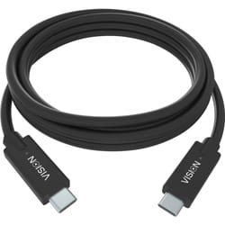Vision TC 2MUSBC/BL câble USB 2 m USB 3.2 Gen 1 (3.1 Gen 1) USB C Noir