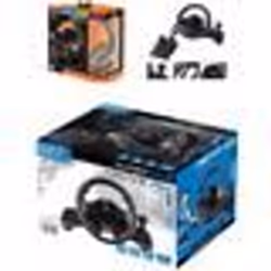 Volant et pédales de jeu Vidéo PRO Race Pro SV450 compatible Xbox Séries XS PS3 PS4 SWITCH PC SUBSONIC + Casque SPIRIT OF GAM ...
