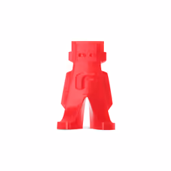 Formfutura HDglass PETG PETg (polyéthylène téréphtalate glycolisé) Transparent, Rouge 750 g
