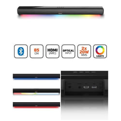 Barre de son - Lenco - SB-042 - 85cm - 40W RMS - Bluetooth 5.0 - HDMI (ARC)