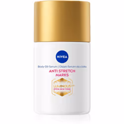 Le produit NIVEA Luminous 630 lutte contre les vergetures et redonne à la peau son aspect d’origine.