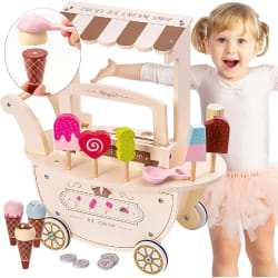 Marchande Glace Bois sur Roues - Mamabrum