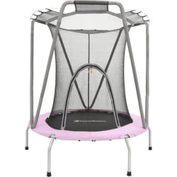 HyperMotion Trampoline Enfant 137cm avec Filet de Sécurité - 3-8 Ans (usquà 25 kg) - Maison et Jardin