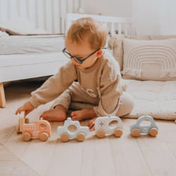 MAMABRUM Voiture Enfant bois