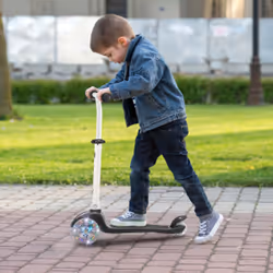HyperMotion TRINGO Enfants Scooter classique Noir, Blanc - Vue supplémentaire 3